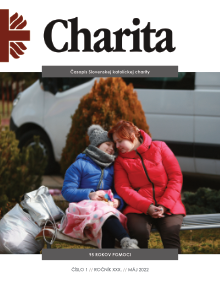 posledné číslo magazínu Charita.