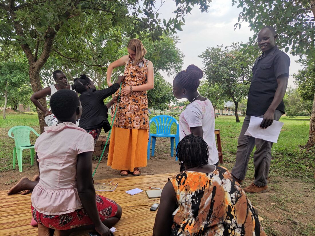 Dobrovoľníctvo v Afrike.