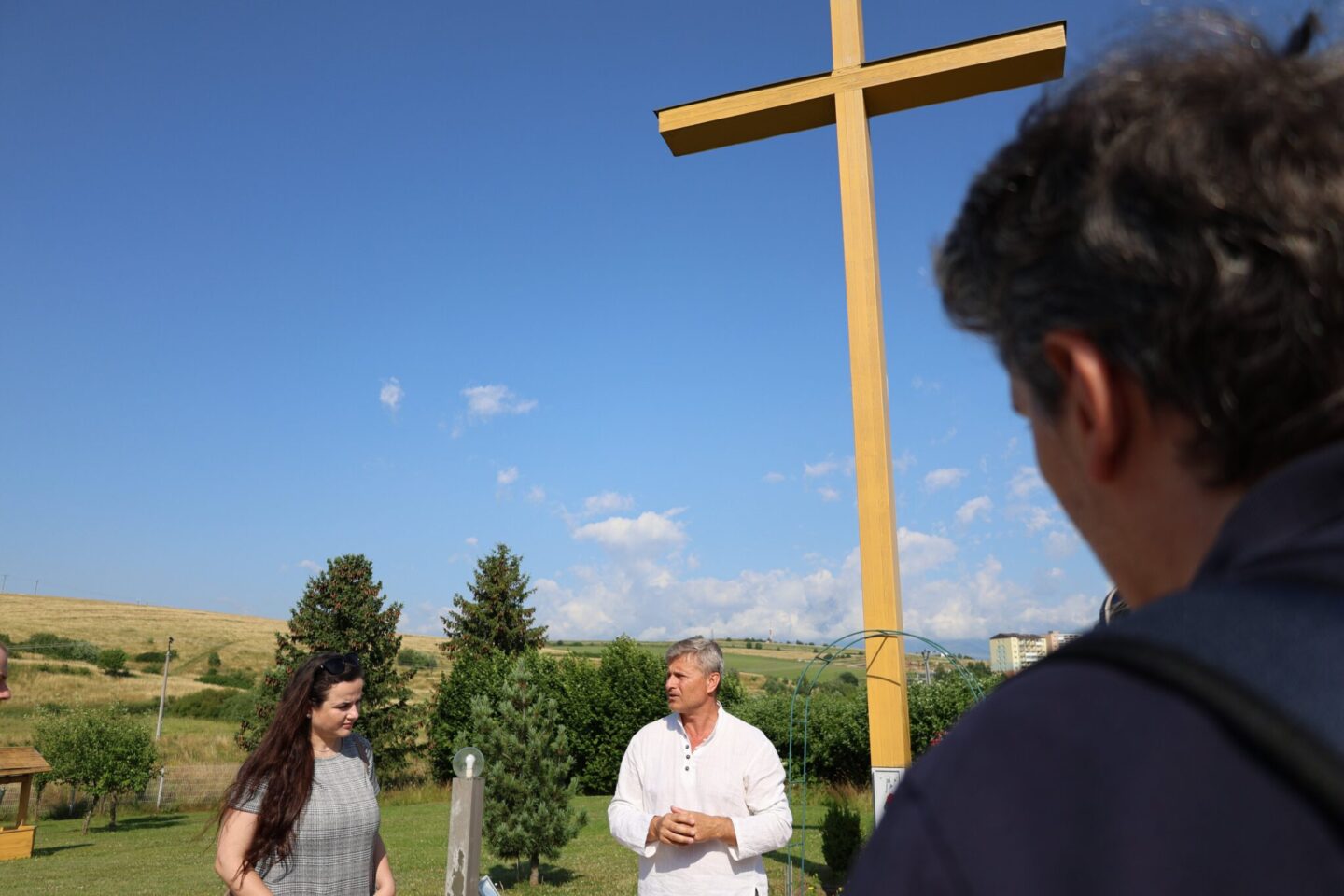 Počas návštevy Hospicu sv. Alžbety v Ľubici