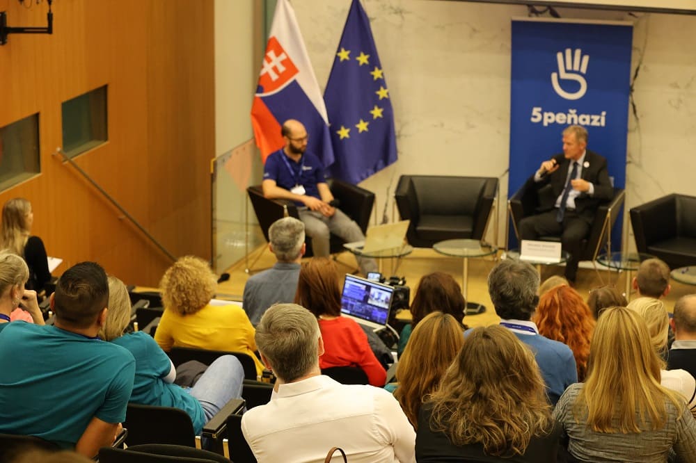 Prednáška počas Dňa peňazí