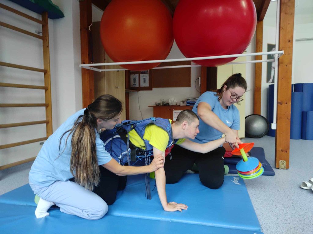 Marek pri rehabilitácii